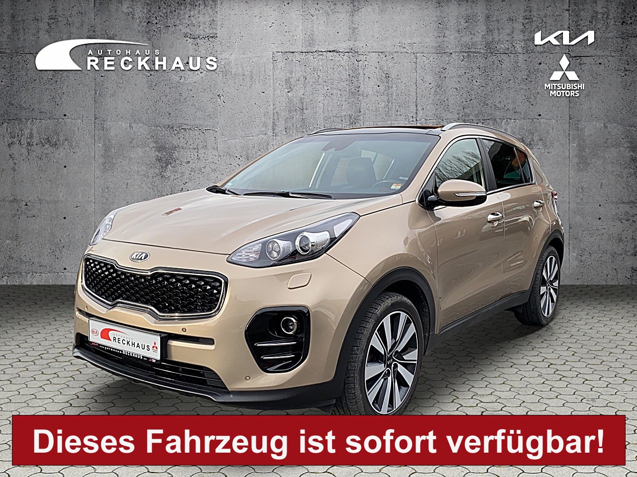 KIA SPORTAGE 1.7D Spirit Leder/Glasdach/Navi Klima