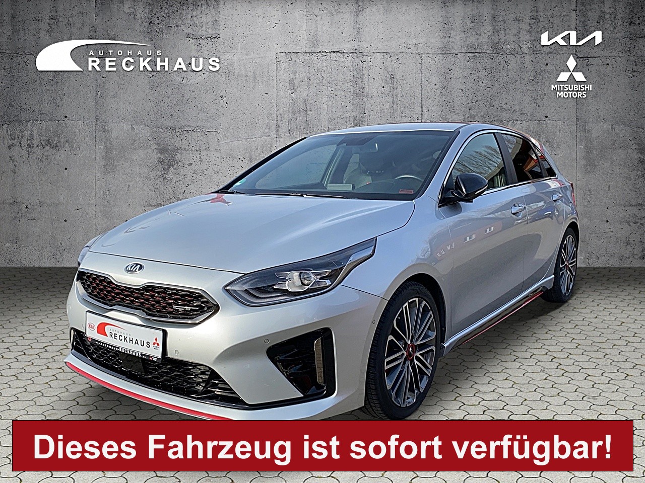 KIA CEED 1.6T GT NAVIGATION KOMFORT-PAKET Klima