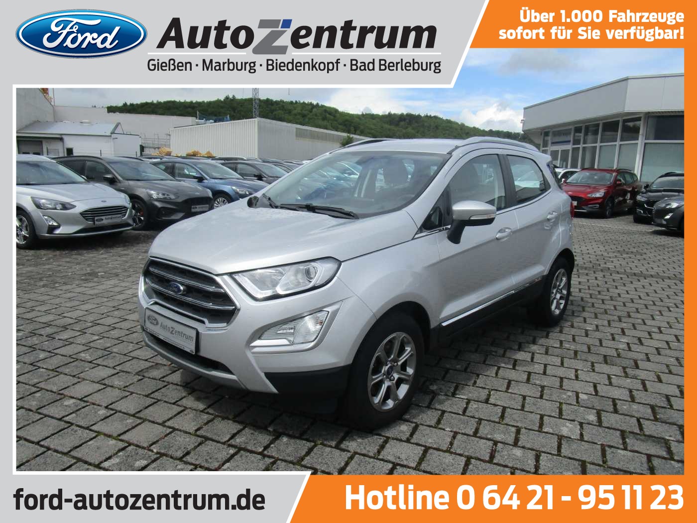 FORD EcoSport 1.0 EcoBoost Titanium Navi/PDC -35%*