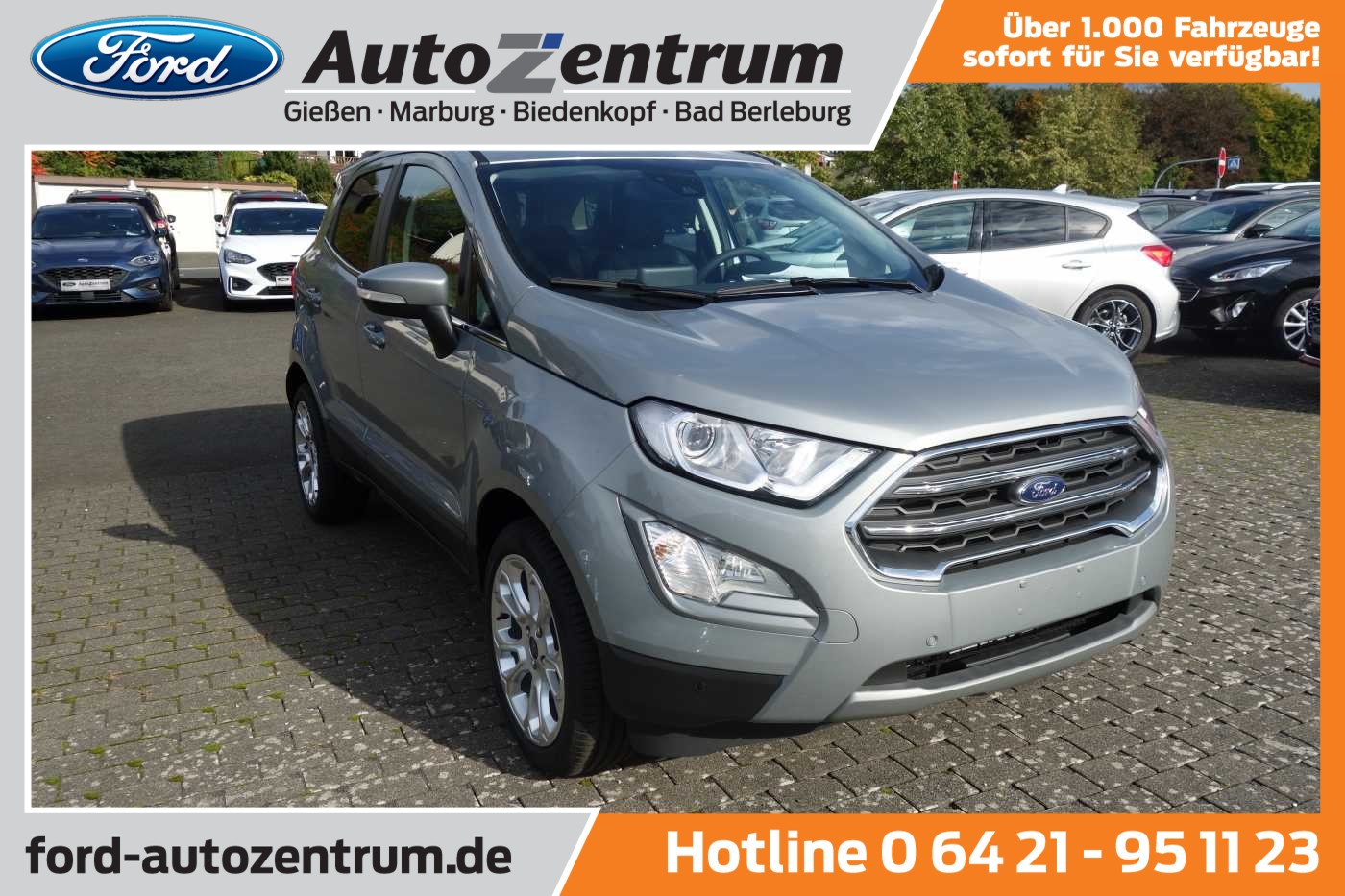 FORD EcoSport 1.0 EcoBoost Titanium RFK/BLIS -22%*