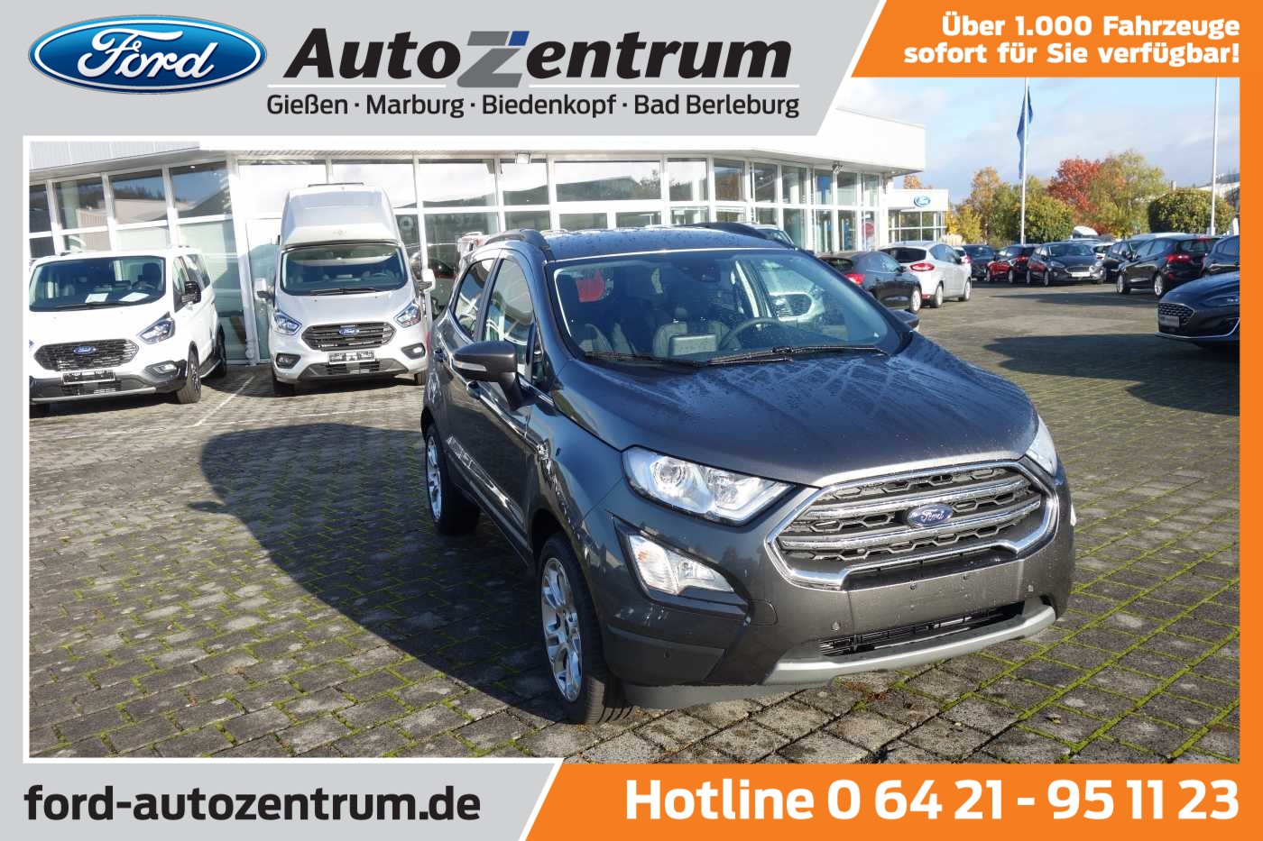 FORD EcoSport 1.0 EcoBoost Titanium RFK/BLIS -22%*